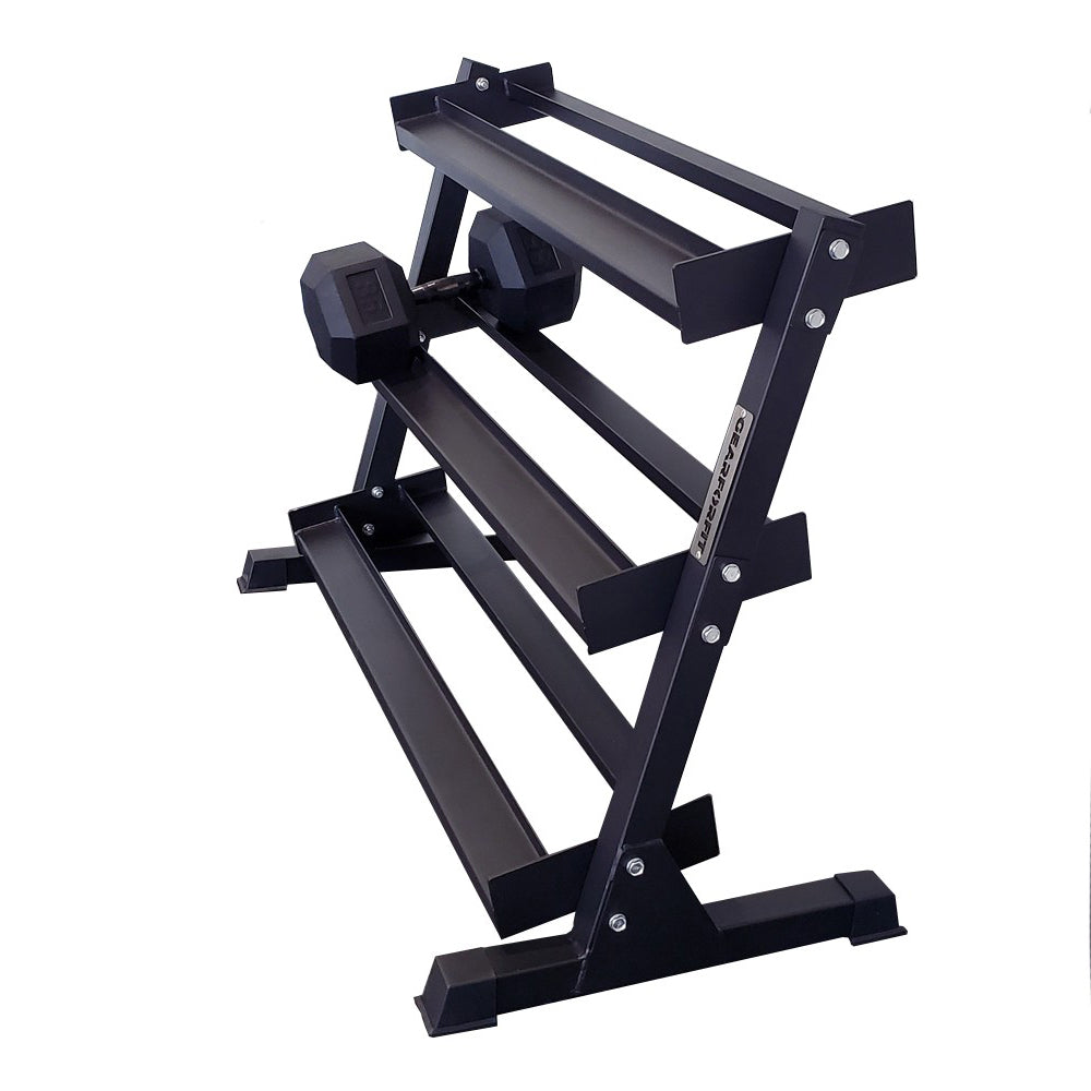 3-TIER DUMBBELL STORAGE RACK