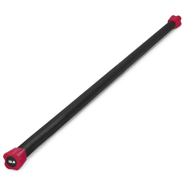 AEROBIC WEIGHTED BODY BAR 15LB