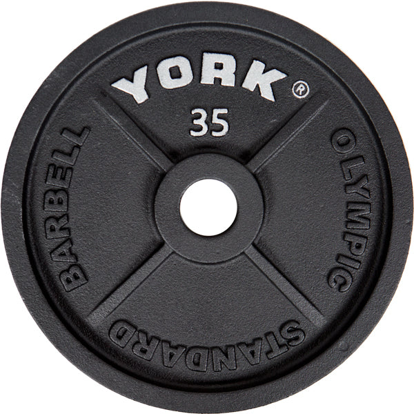 35 Lb Standard Olympic Barbell Plate
