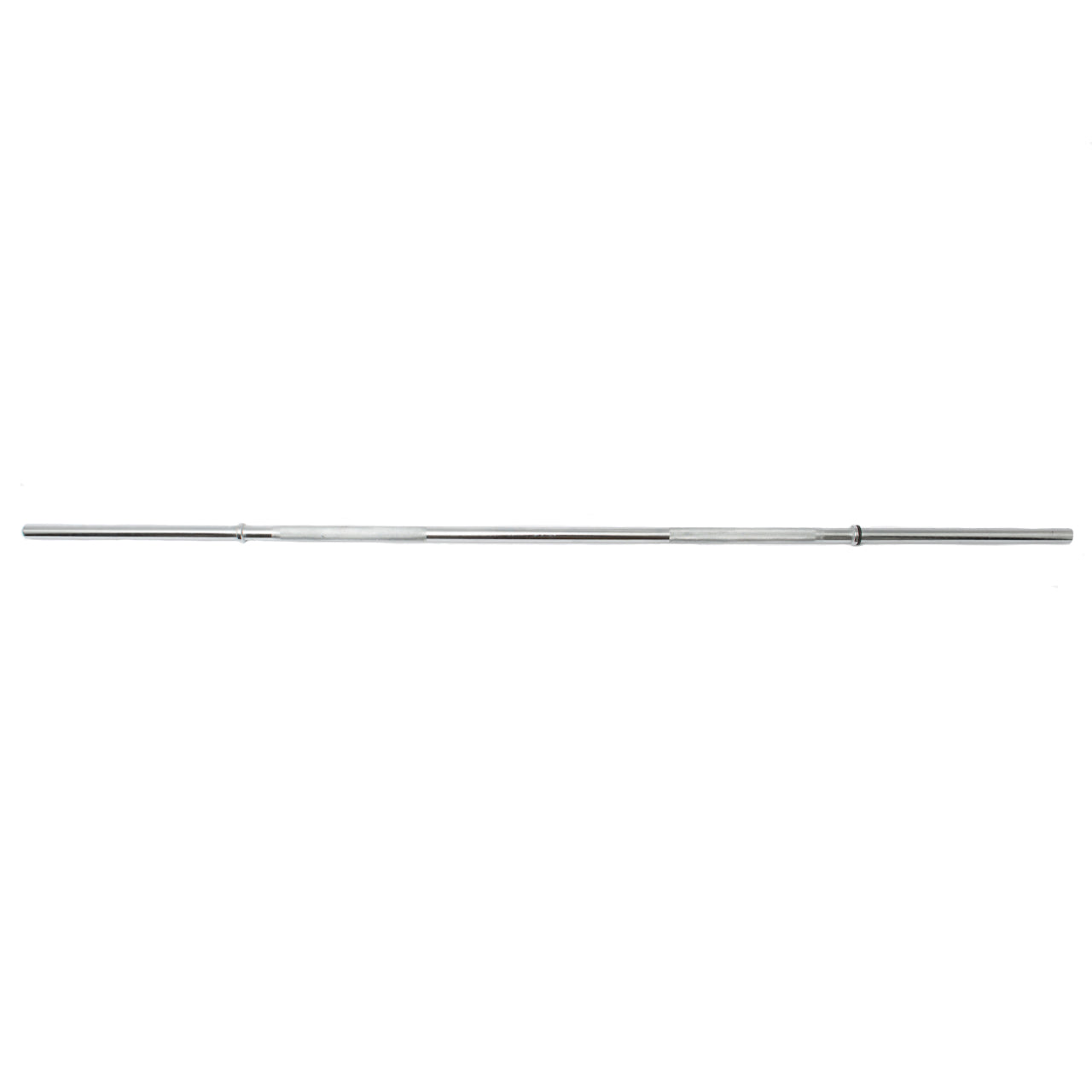 6′ Chrome Steel Bar With Fixed Inner Collars
