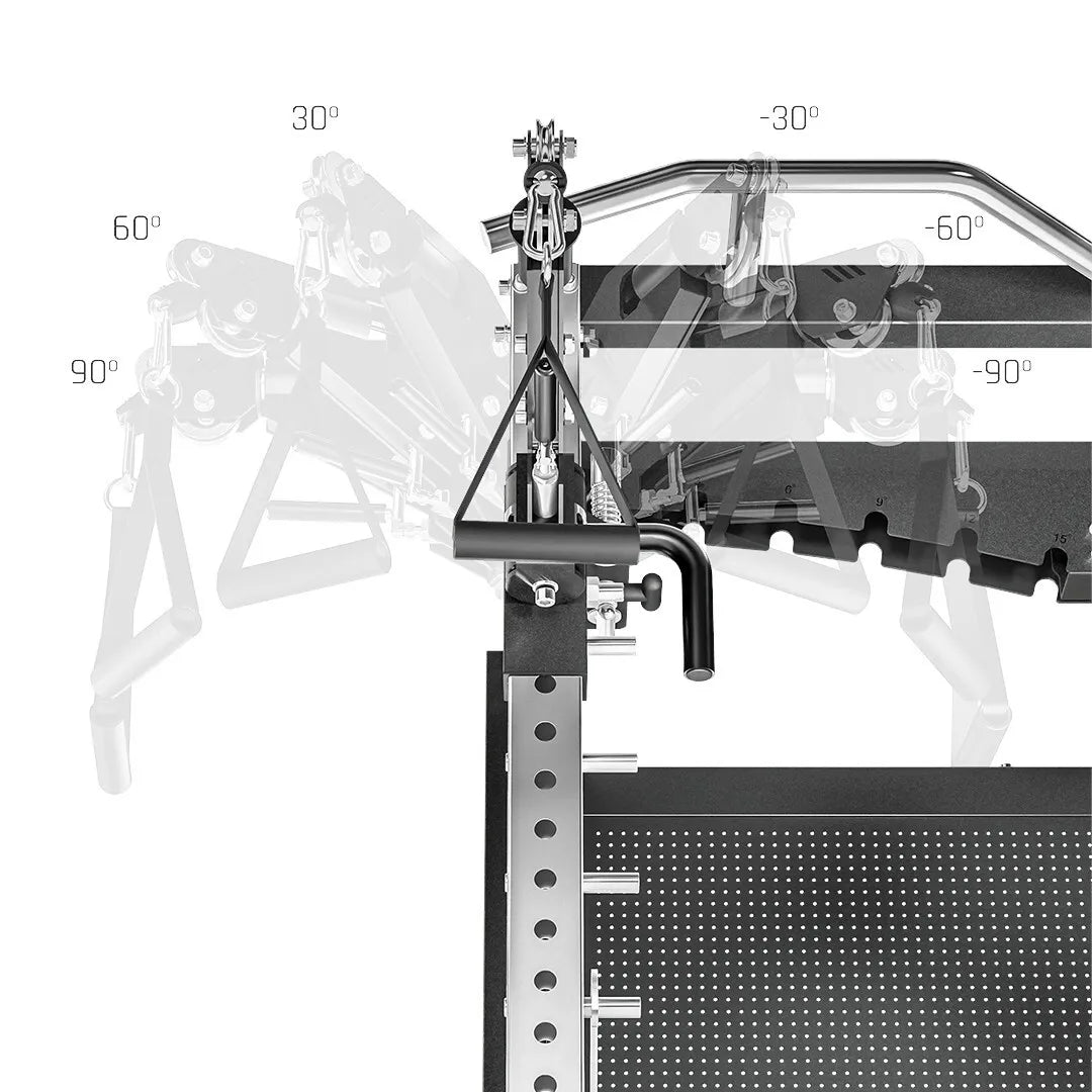 BruteForce ALFA Functional Trainer (All-In-One Smith + Cable System)
