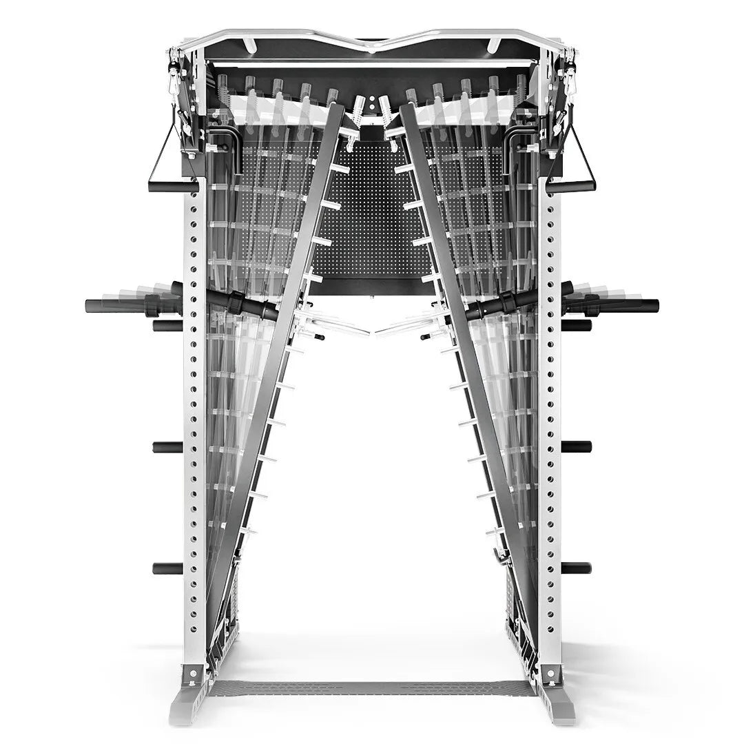 BruteForce ALFA Functional Trainer (All-In-One Smith + Cable System)