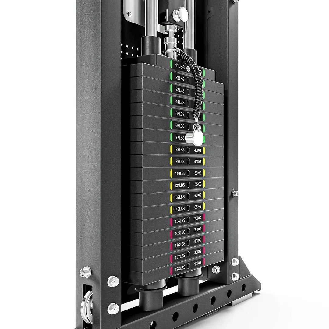 BruteForce ALFA Functional Trainer (All-In-One Smith + Cable System)