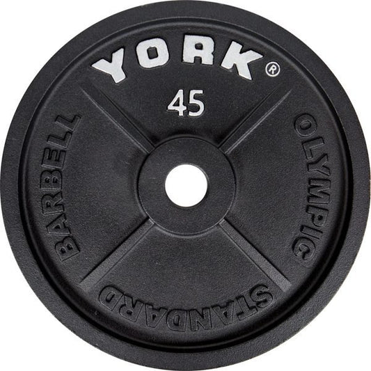 45 Lb Standard Olympic Barbell Plate