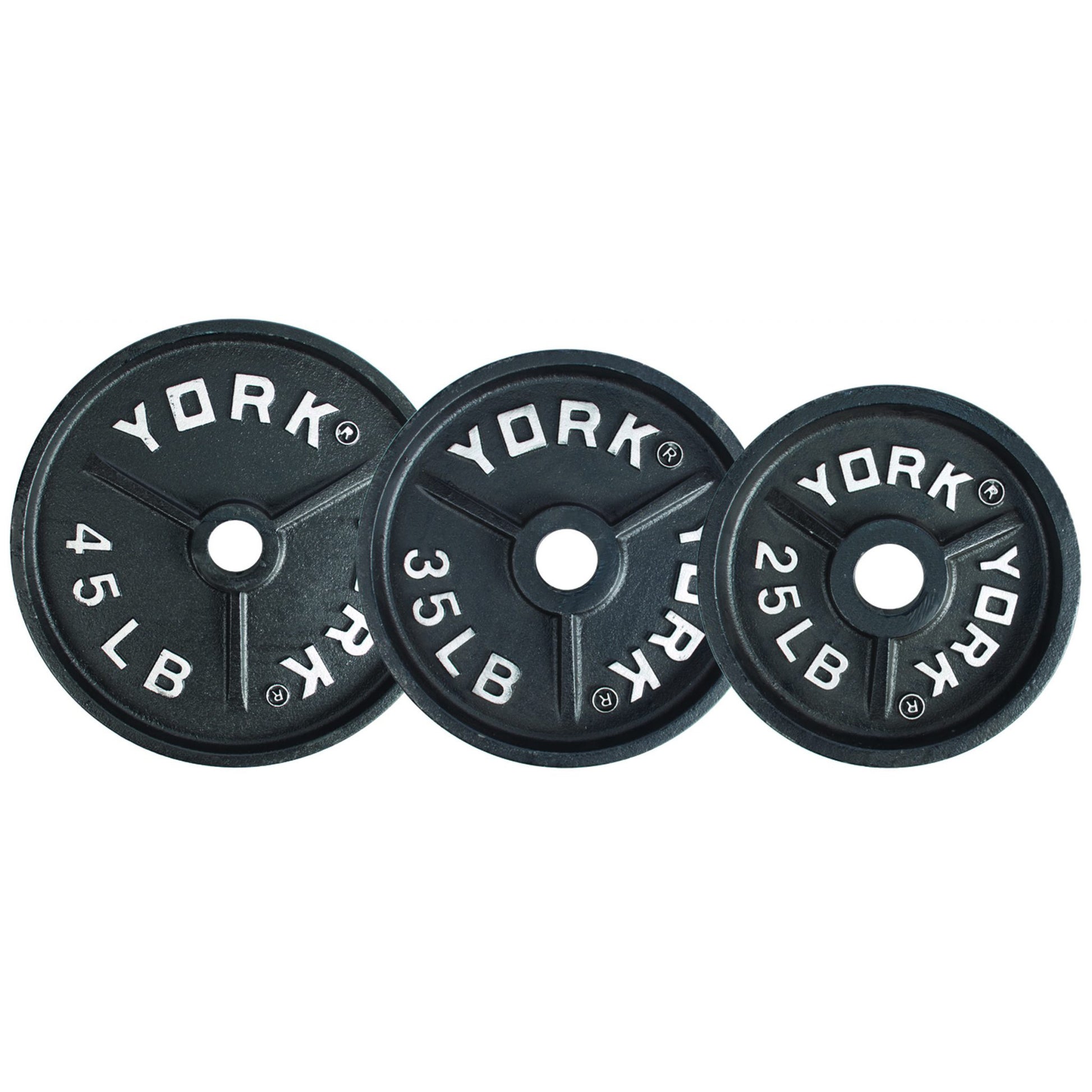 25 Lb Deep Dish Olympic Barbell Plate