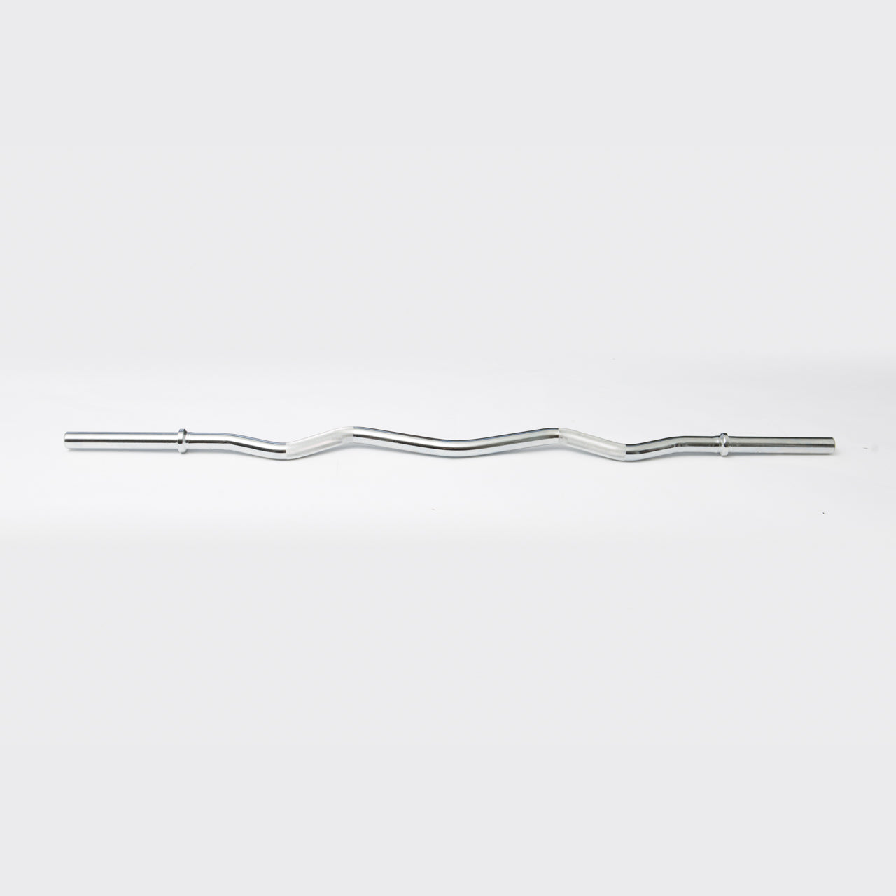 Chrome Curl Bar w/ Fixed Inner Collars