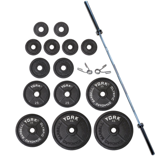 300lb Iron Plate Set Legacy Precision Milled