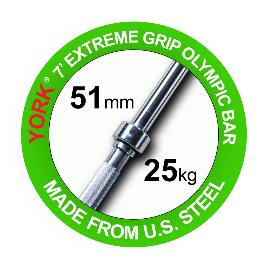 Extreme Grip Olympic Bar