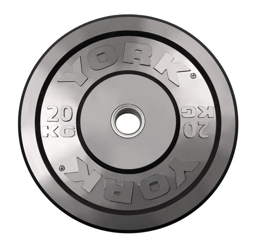 20kg York Rubber Training Bumper Plate